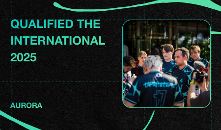 Aurora Dota 2 qualified for TI 2025!