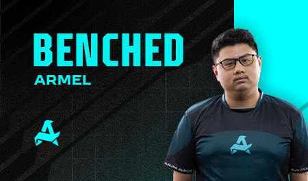 Armel moved to the benched position